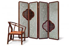 新中式榫卯家具这么搭配窗帘?