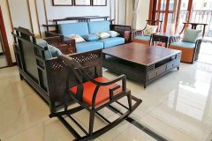 新中式简约实木沙发的常用材料是什么？